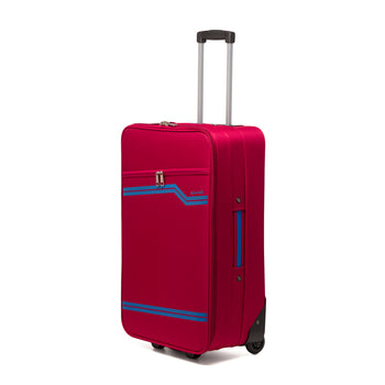 Trolley medio rosso in tessuto Govago, Valigie, SKU o911000283, Immagine 0